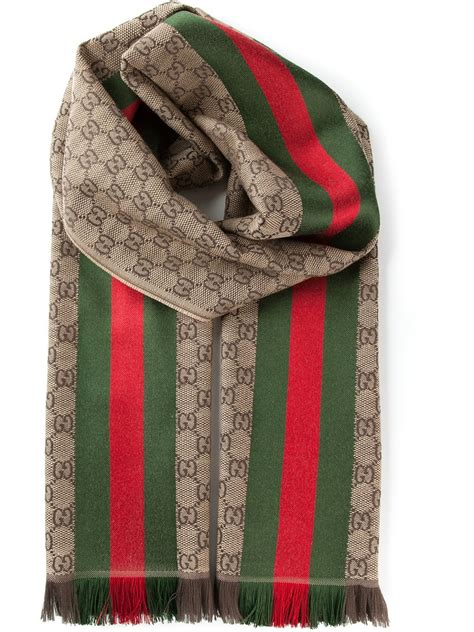 gucci scarf mens|vintage Gucci handkerchief.